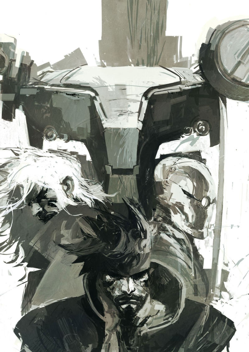 Illustration for article titled Metal Gear Has Had Some Amazing Art, Yo